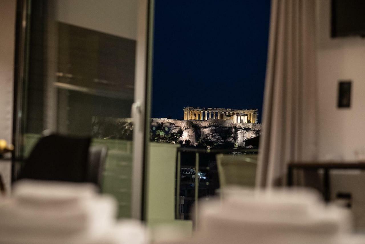 Dreamy Athens Penthouse With Acropolis View Apartment Luaran gambar