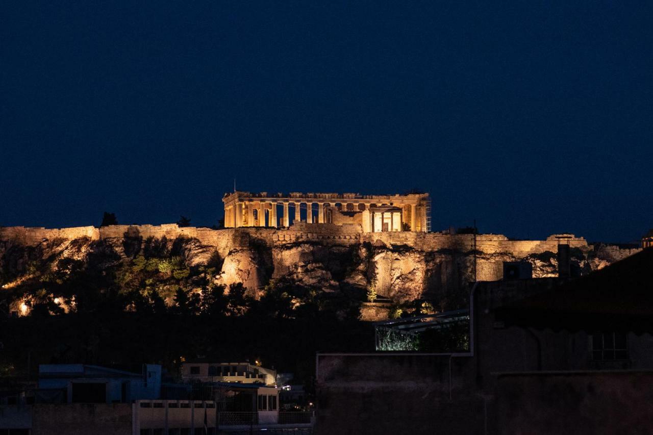 Dreamy Athens Penthouse With Acropolis View Apartment Luaran gambar