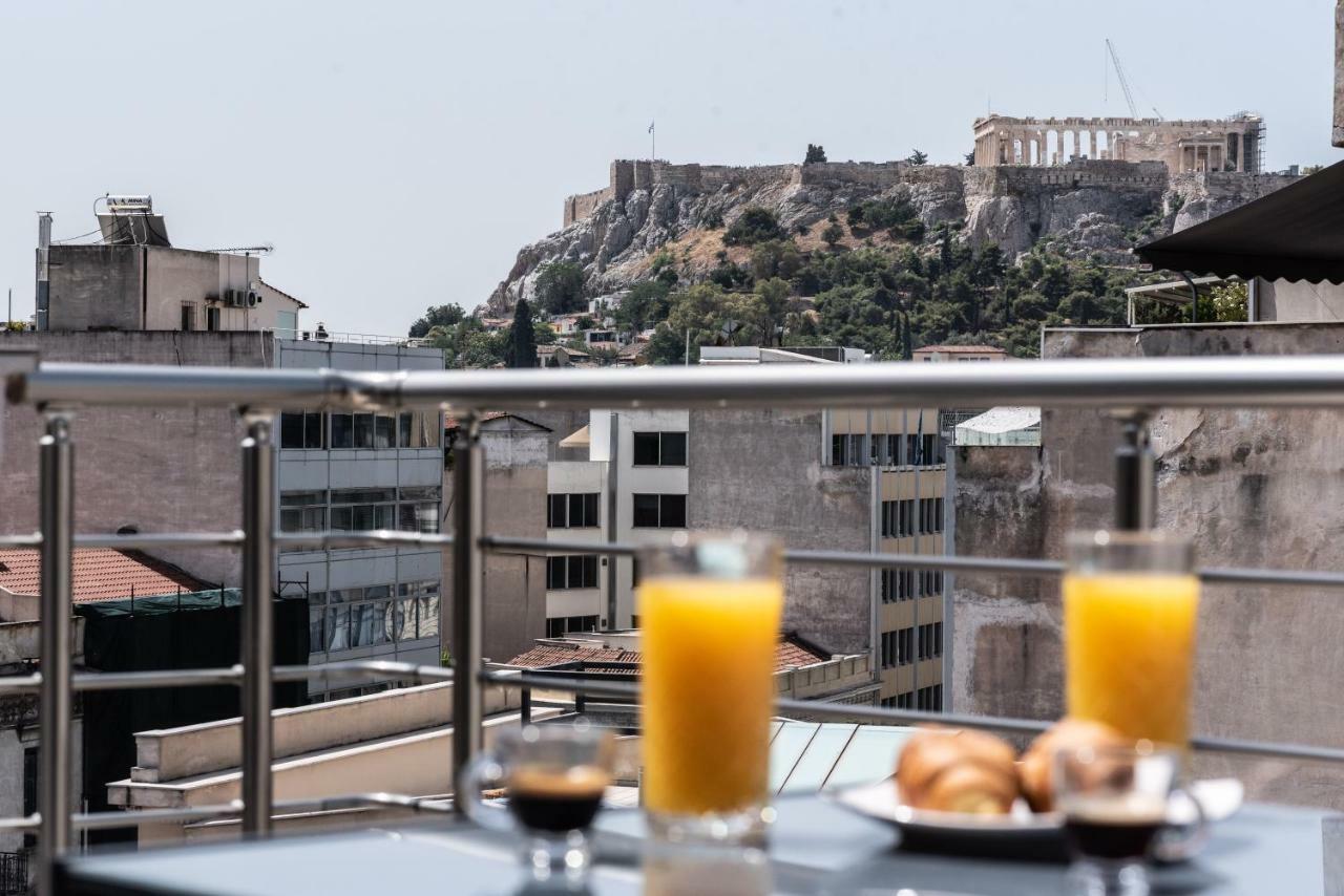 Dreamy Athens Penthouse With Acropolis View Apartment Luaran gambar