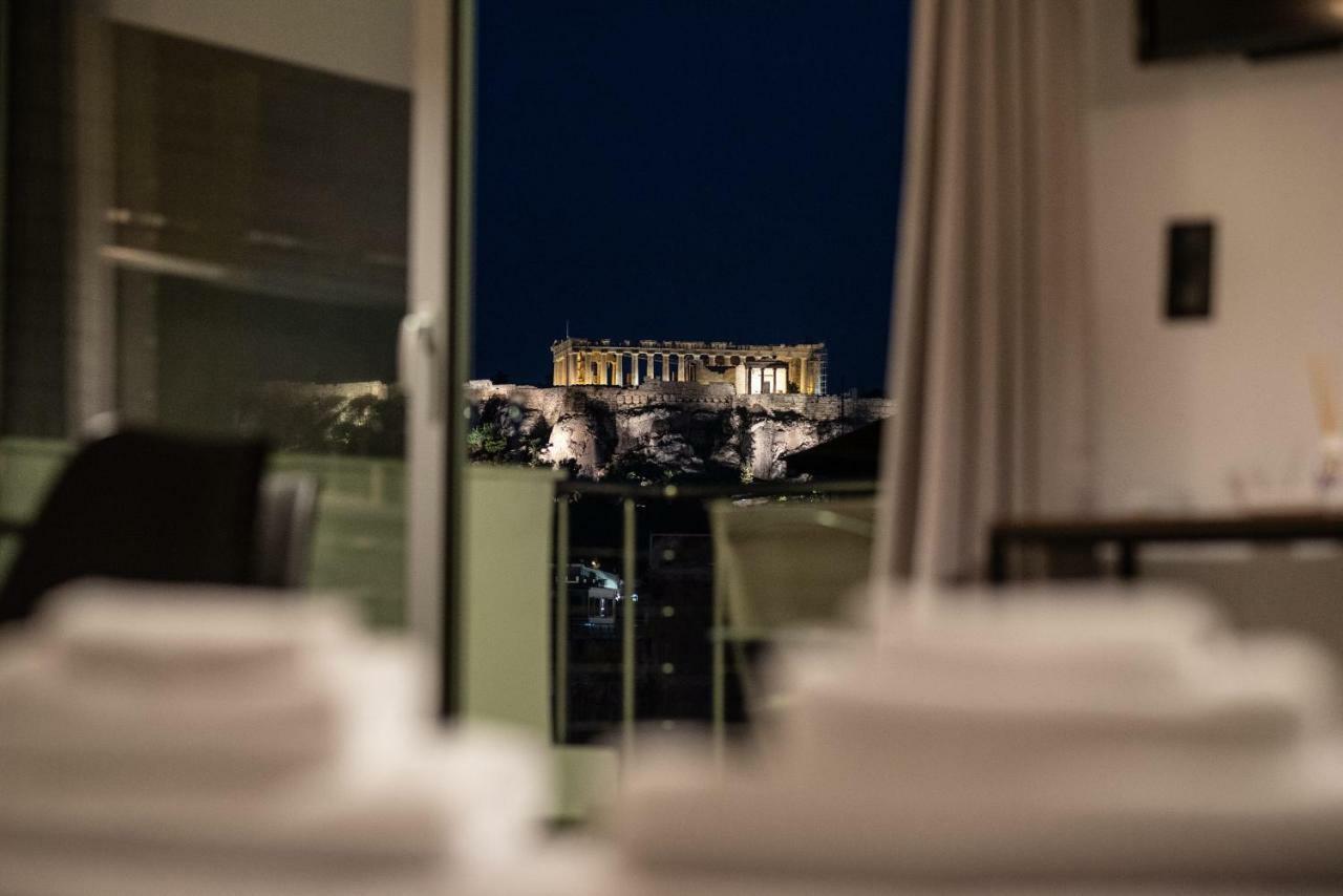 Dreamy Athens Penthouse With Acropolis View Apartment Luaran gambar